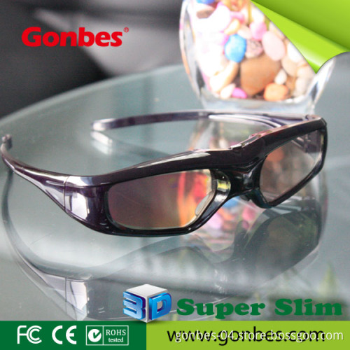 Slim 3D Glasses for Projector 3D DLP Link Projector Eyewear